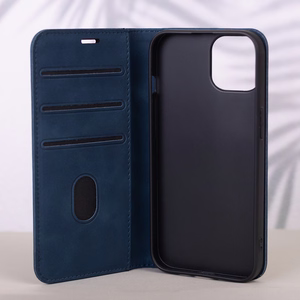 Smart Suede case for Honor 400 Smart / X7D 4G / X7D 5G navy blue