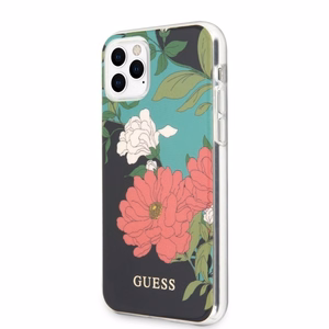 Guess GUHCN65IMLFL01 iPhone 11 Pro Max чёрный/чёрный N°1 Flower Collection