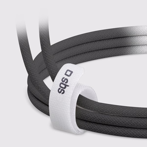 SBS TECABLETISSUETCK USB-C - USB-C 1.5m 60W плетеный кабель - черный