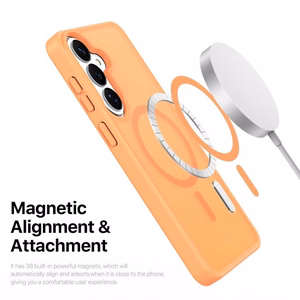 Чехол Dux Ducis Yind MagSafe для Samsung S942 S26 оранжевый