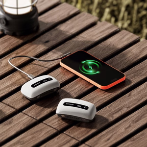 BoboVR BM60-2 6500 mAh baterijų rinkinys, 2 vnt., skirtas BoboVR M3 Pro+ ir BoboVR M3, su įkrovimo stotele, baltas