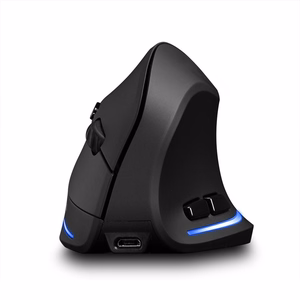 MEDIA-TECH VERTIC RF MT1123 Belaidė vertikali pelė RF 2400 DPI Juoda