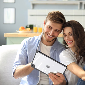 DUX DUCIS dėklas MAGI (m) su pieštuko laikymo vieta skirtas iPad Pro 13 (2024) - juodas (m)