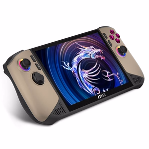 MSI Claw 8 AI+ A2VM-037PL nešiojamoji žaidimų konsolė 20,3 cm (8") 1 TB Lietimui jautrus ekranas „Wi-Fi“ Rusvai gelsvas