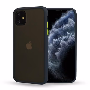 Vennus Color Button Bumper dėklas telefonui Samsung Galaxy A20S mėlynas