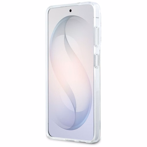 BMW IML Shockproof Metal Logo MagSafe Case for Samsung Galaxy S26 - Transparent
