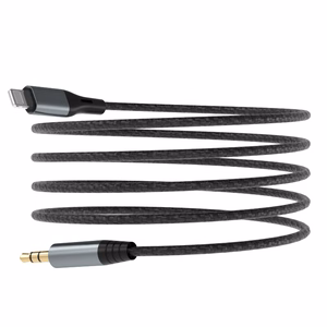 Audio adapteris Dudao (L11 Pro) iš "lightning" į 3,5mm pilkas