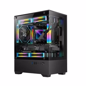 Kompiuterio korpusas Golden Tiger Raider SL-2 Micro-ATX Mini Tower juodas