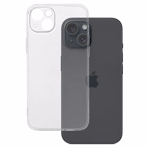 Чехол Ultra Clear 1mm для iPhone 15 прозрачный