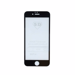 5D pilno klijavimo grūdintas stiklas - Samsung Galaxy S22 Ultra (skylė) juodas