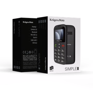 Kruger&Matz Simple 923 GSM phone for seniors