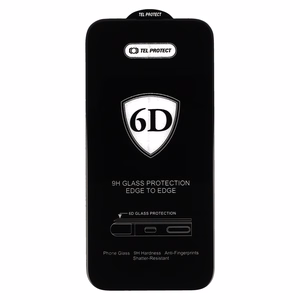 Tel Protect Pilnas klijavimo 6D apsauginis stiklas HUAWEI P30 PRO juodas