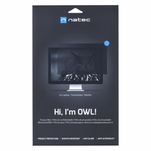 NATEC Owl Berėmio ekrano privatumo filtras 60,5 cm (23.8")