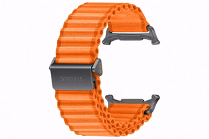 Oranžinis „Samsung SVL70MF Trail Band“ laikrodžio dirželis (S/M/L), skirtas „Galaxy Watch Ultra2“ ir „Galaxy Watch Ultra“