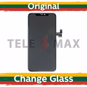Ekranas skirtas iPhone 11 Pro Max juodas (Atnaujintas: Telemax)