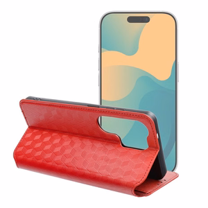 Чехол-книжка Oppo Reno 15 Pro 5G Cubic Book, красный