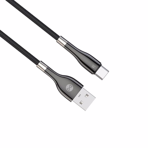 Forever Sleek кабель USB - USB-C 1,0 m 3A чёрный