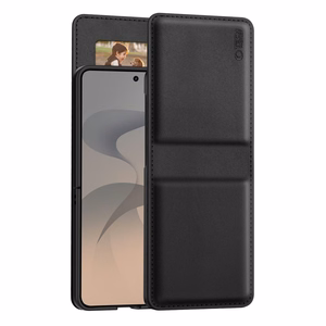 Tech-Protect Wallet Case for Samsung Galaxy Z Flip 8 - Black