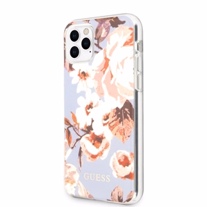Guess GUHCN65IMLFL02 iPhone 11 Pro Max сиреневый/сиреневый N°2 Flower Collection