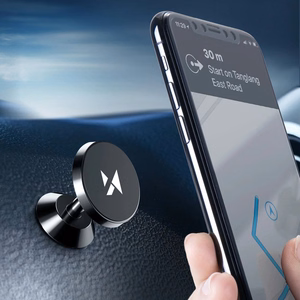 Wozinsky magnetinis automobilio laikiklis prietaisų skydeliui 360 lipnus juodas (WMH-05)