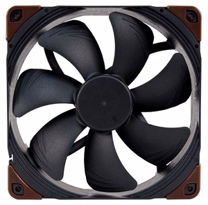 Noctua NF-A14 industrialPPC-2000 Kompiuterio korpusui Ventiliatorius 14 cm Juoda, Ruda
