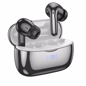 Wireless earphones Hoco TWS ANC + ENC EQ16 black glaze