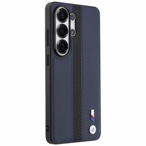 BMW Perforated Stripe Logo MagSafe чехол для Samsung Galaxy S26 Ultra тёмно-синий