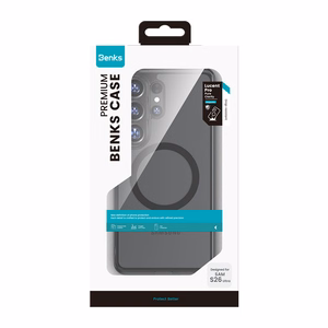 Benks Magnetic Crystal TPU Frame чехол (0050) для Samsung Galaxy S26 Ultra чёрный