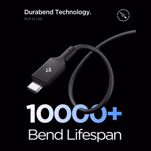 Spigen EB10020CC USB-C laidas 100W 200cm - Juodas