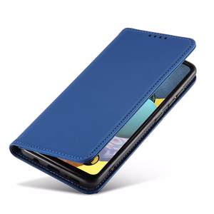 Magnet Card Case чехол для Samsung Galaxy A13 5G кошелёк-чехол с держателем для карт синий