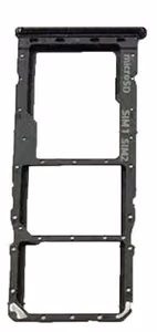Держатель SIM-карты для Samsung A505 A50 2019 Prism Crush Black, оригинальный (б/у, класс A)