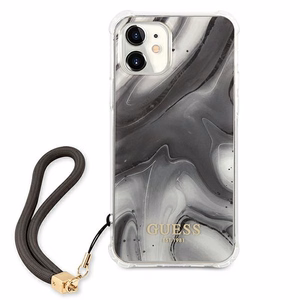 Guess GUHCP12SKSMAGR iPhone 12 mini 5.4" grey/grey hardcase Marble Collection