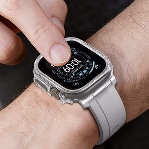 AmazingThing Minimal apsauginis dėklas Apple Watch UItra 3 49mm - Skaidrus