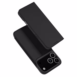 Чехол-кошелёк Dux Ducis Skin Pro для iPhone 17 Pro Max чёрный