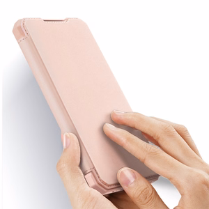 DUX DUCIS Skin X Bookcase type case for Samsung Galaxy A72 4G pink