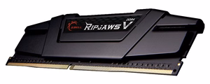 G.SKILL RIPJAWS V DDR4 atmintis, 8 GB, 3600 MHz, CL18, XMP2, juoda