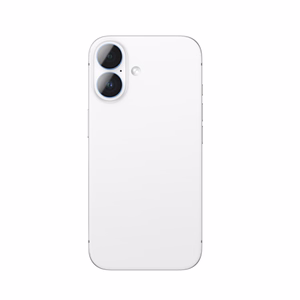 AmazingThing AR Aluminum 2 Lens Glass с рамкой для камеры для iPhone 16 / 16 Plus - синий