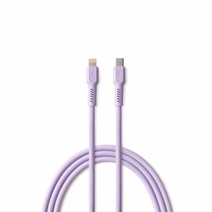 COLORUM kabelis USB-C - Lightning 1,8 m 2,4A CK12-CL-09 xLavenda