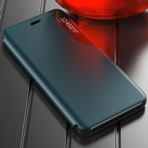 Eco Leather View Case элегантный чехол-книжка с подставкой для iPhone 13 mini оранжевый