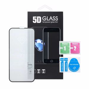 5D su pilnu klijavimu Apsauginis stiklas - skirtas iPhone 7 / 8 4,7 baltas