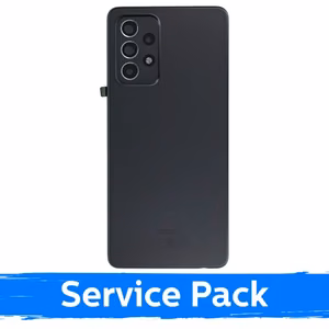 Galinis dangtelis Samsung A528 A52s 5G / Awesome Juodas / (Service Pack)