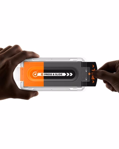 Spigen Glas.tR EZ Fit Pro HD Privacy privatumo grūdintas stiklas, 2 vnt., skirtas Samsung Galaxy Z Fold 7 / 8 Ultra