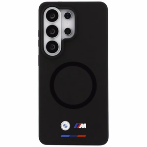 Силиконовый чехол BMW M MagSafe для Samsung Galaxy S26 Ultra, чёрный