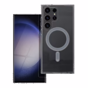 Case for Samsung S23 Ultra Clear Mag Cover (STR) compatible with MagSafe transparent