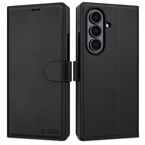 Tech-Protect Wallet dėklas, skirtas „Samsung Galaxy Z Fold 8 Ultra“ – juodas