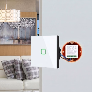 Įleidžiamas „GreenBlue“ WiFi relė, „Android“/„iOS“/„Alexa“/„Google Home“, 100–240 V kintamosios srovės, 50/60 Hz, maks. 16 A, skirtas 150 W LED lempoms, GB739