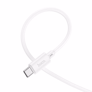 Hoco X88 USB-A į USB-C laidas, 3A, 1 m, baltas