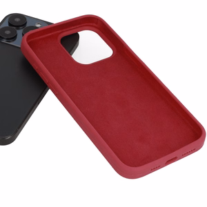 Силиконовый Lite чехол для Motorola Moto E22/E22i бордовый