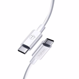 T-PHOX КАБЕЛЬ СЕРИИ GLARY LITE 3W 1M USB-C/USB-C БЕЛЫЙ