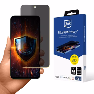 3mk Silky Matt Privacy apsauginis stikliukas Xiaomi Redmi 15 4G / 5G